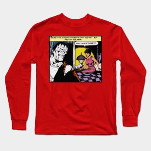 Peeping Frankenstein! Long Sleeve T-Shirt